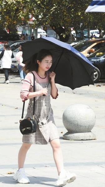 昨日雨过天晴,阳光明媚 记者 张瀚誉 摄