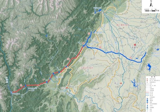 ▲航拍大渡河 资料图 据IC photo