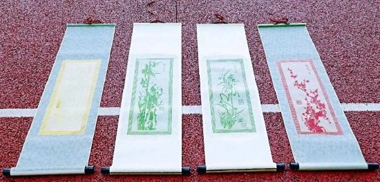 ▲曾闊繁編織的作品