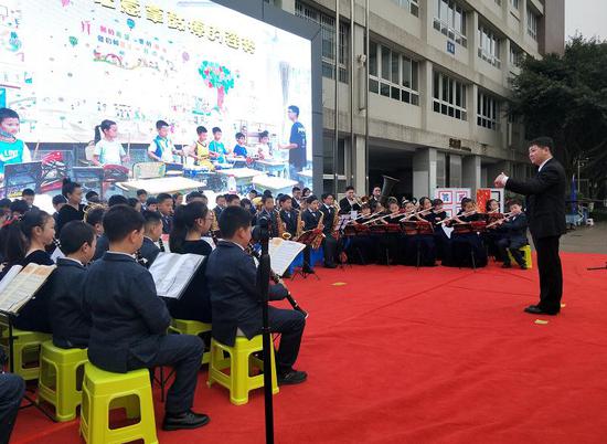 管乐表演