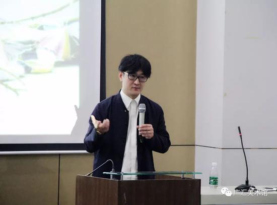 蔡萌博士在广汇大讲堂第三期活动现场