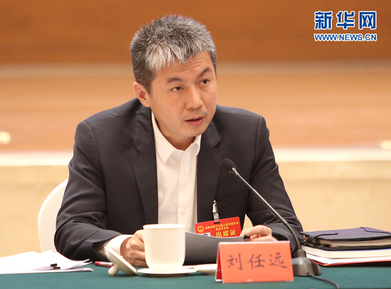 成都市人大代表、四川天府新区党工委书记刘任远。
