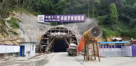 米倉大道施工現場