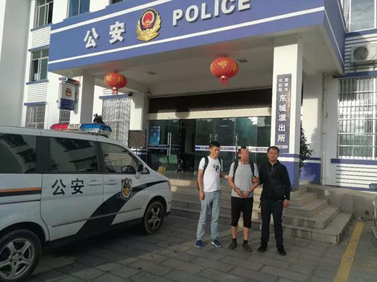 抓獲犯罪嫌疑人朱某某。 本文圖片均來自“青海公安”微信公眾號