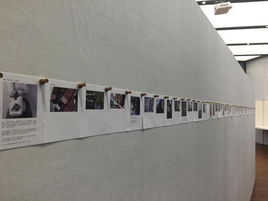 “知里与知外生活美学研究展(第一回)”展览现场