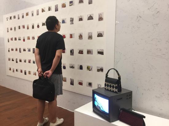 “知里与知外生活美学研究展(第一回)”展览现场