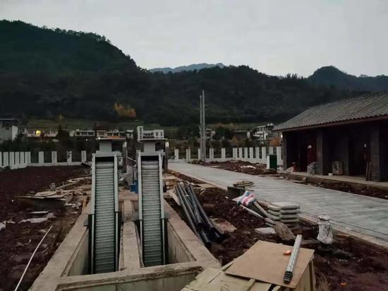 八步镇污水处理站建设