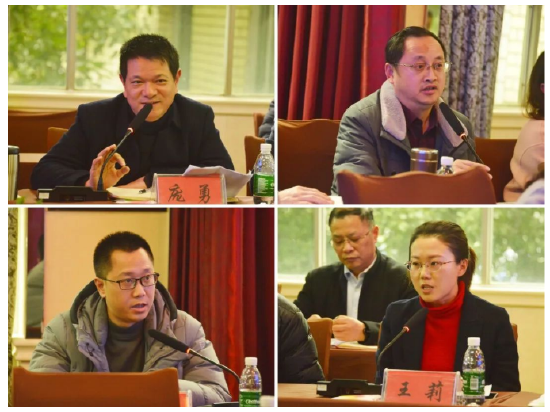 各學校交流發言