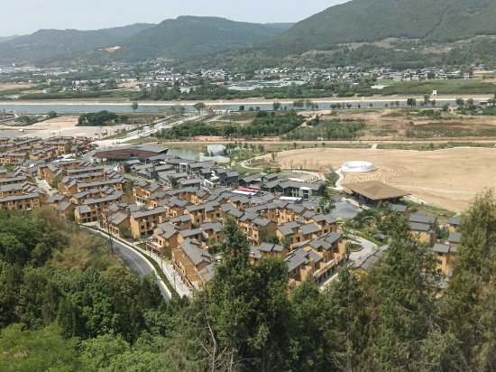 俯瞰德阳中江挂面村 图 唐清