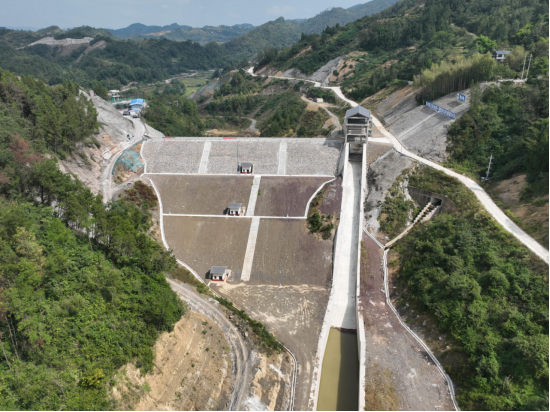 斑竹沟水库大坝枢纽