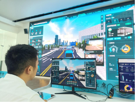 三江新区车路协同云控系统
