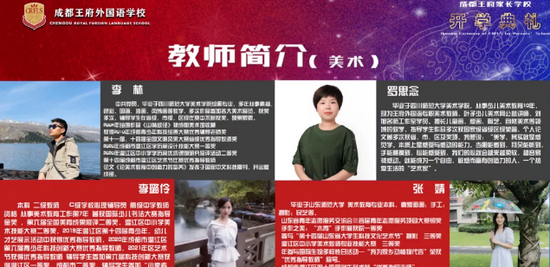 部分师资介绍
