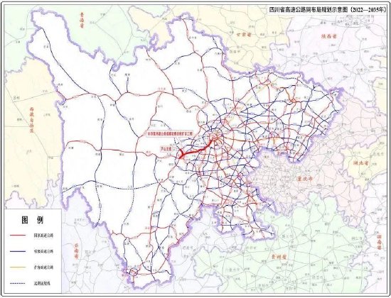 成雅高速扩容项目路线走向 图据四川省交通运输厅