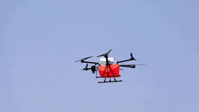 无人机咖啡配送。资料图