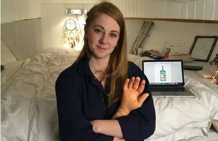 黑科技!瑞典 女子发明打脸闹钟 扇到你醒为止_新