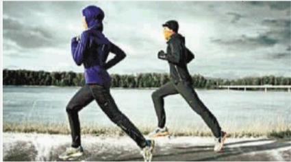 跑者月均18万步 冬日跑步要注意保暖和呼吸(图