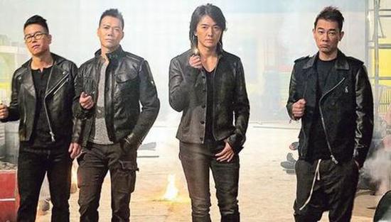 古惑仔合体拍电影 郑伊健调侃钱嘉乐是反派_新浪四川_新浪网