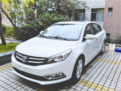 肖先生购买的众泰汽车