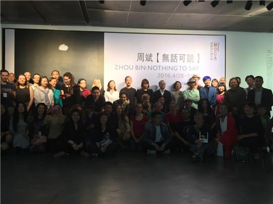 “无话可说”：周斌个展现场