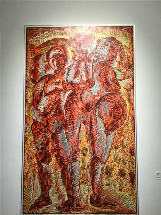 《纸上缤纷：波兰马里乌什•卡扎纳基金会藏品展》展览作品