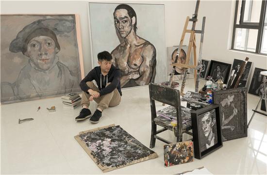 郭文昊在工作室