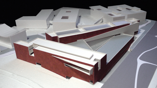 中国国际设计艺术博物馆方案模型（Siza&Carlos）
