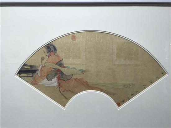 “寻美”苏茂隆水墨艺术展展厅