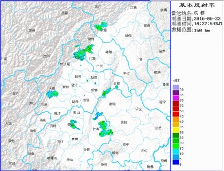 未来6小时成都将下大雨。
