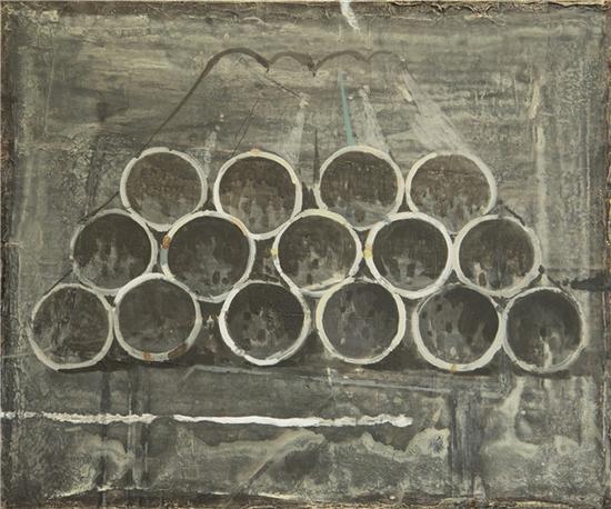 《分裂》 画布丙烯 50cm×60cm 2016