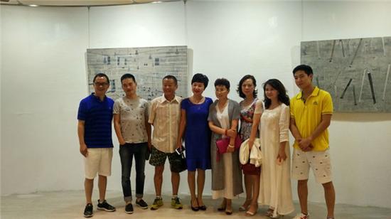 自由之时——何建忠新作展展览现场