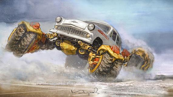 世界末日之后幸存者们的座驾是什么样?_成都