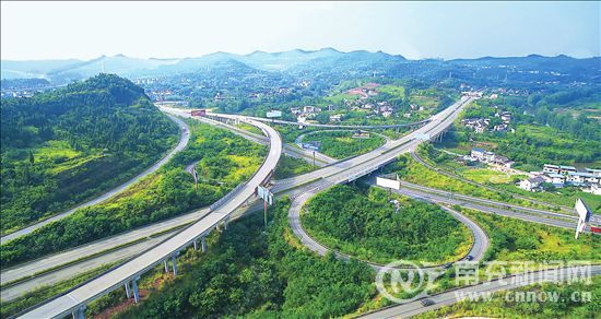 南充向交通枢纽城市跃升