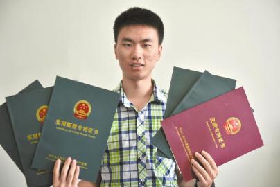 电子科技大学大三学生徐帆云已有11项国家专利