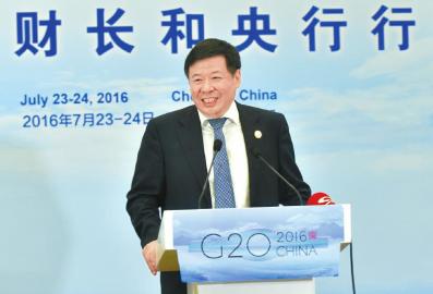 财政部副部长朱光耀。