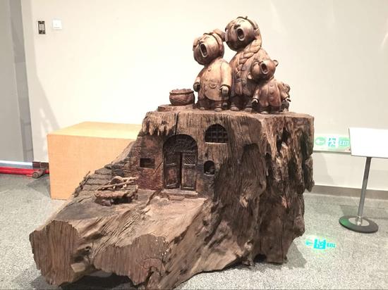 部分展览作品