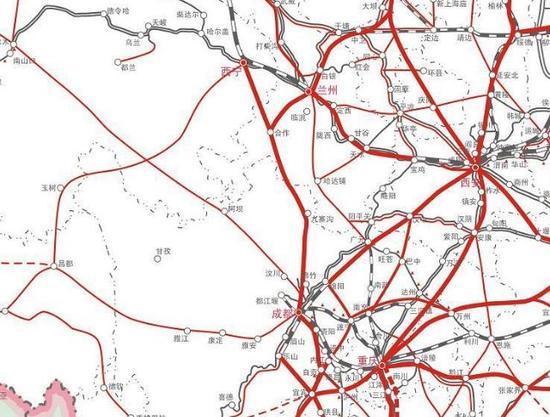 成都至西宁高铁年内开工建设 未来两地5小时可