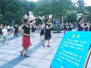 公园广场上已经无人抽打陀螺。