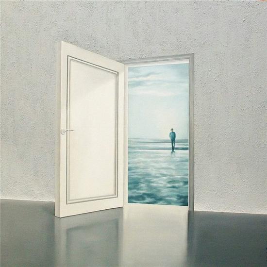 郭建婷 《门No.1》 布面油画 100cm×100cm 2015年