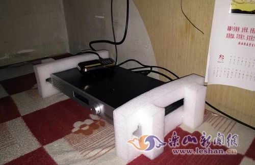 房间内发现正在工作的播放器
