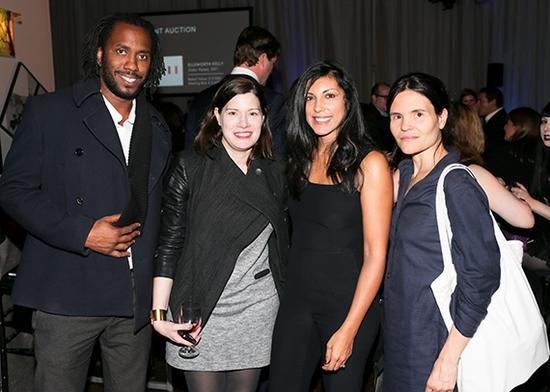Rashid Johnson， Lisa Cooley， Sheree Hovsepian， Heather Hubbs（从左至右）