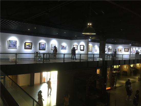 第四届“江山如画”中国油画写生作品展展厅