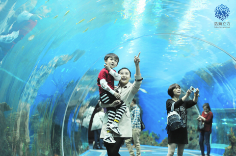 浩海立方海洋馆9月超值秋游季 兔宝宝免费来看鱼