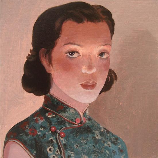 王小双 《都市心绪》 30x30cm 布面丙烯2016