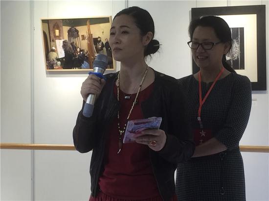 战旗飞舞校长张惠致辞