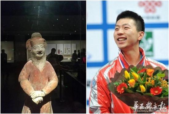 撞脸