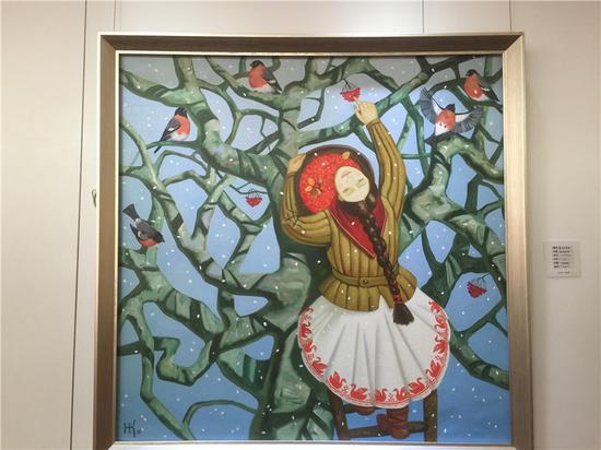 温暖的俄罗斯—列宾美院女性艺术家三人展作品