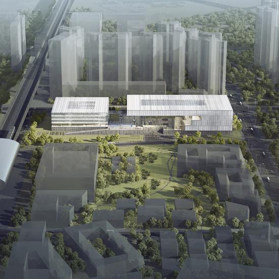 KSP尤根·恩格尔建筑事务所赢得了深圳美术馆新馆和图书馆的设计权