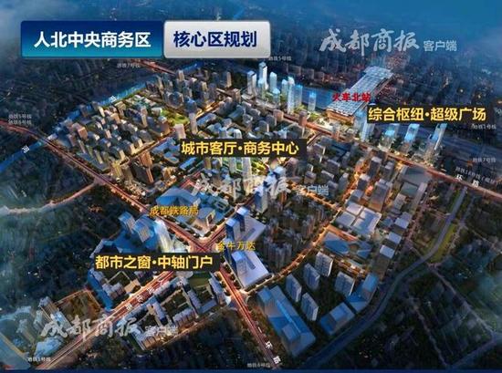 成都火车北站未来规划蓝图