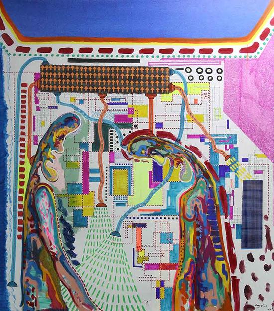 《under the dome》 王硕作品