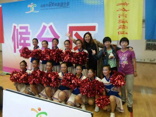 全体队员与带队老师